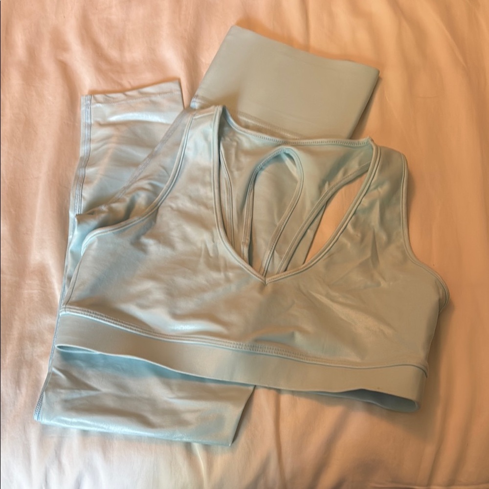 Carbon38 NWOT leggings and  Sports Bra L/M
